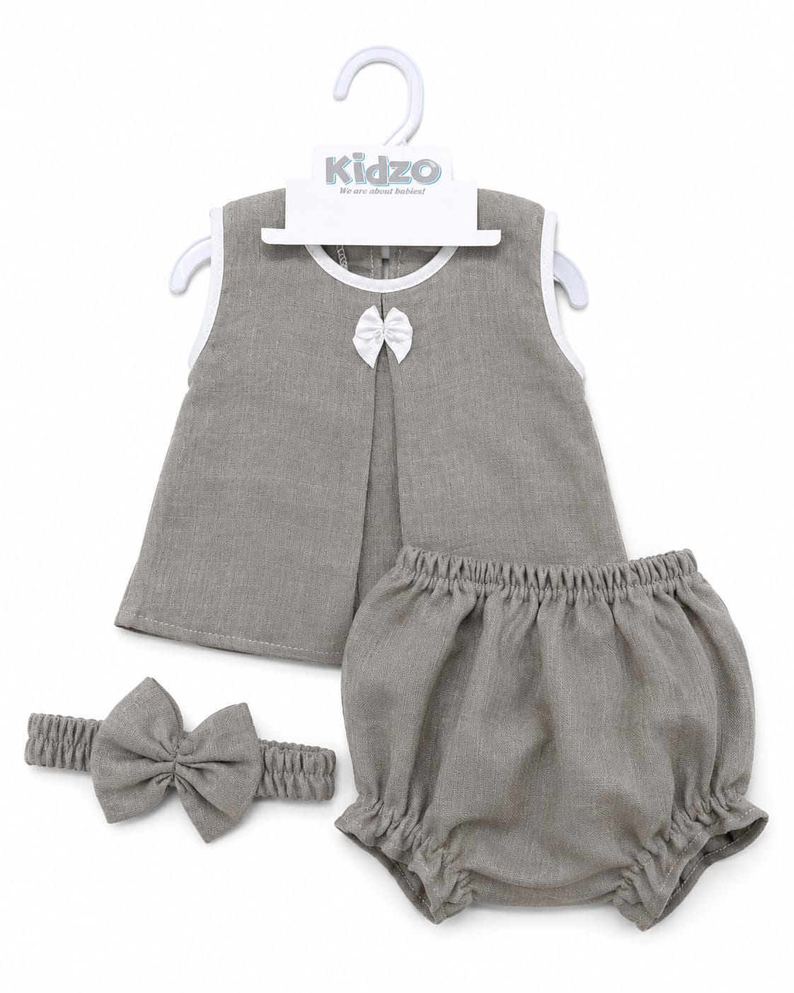 Baby Girls Cotton Romper Set | Soft Sleeveless Pink Summer Outfit