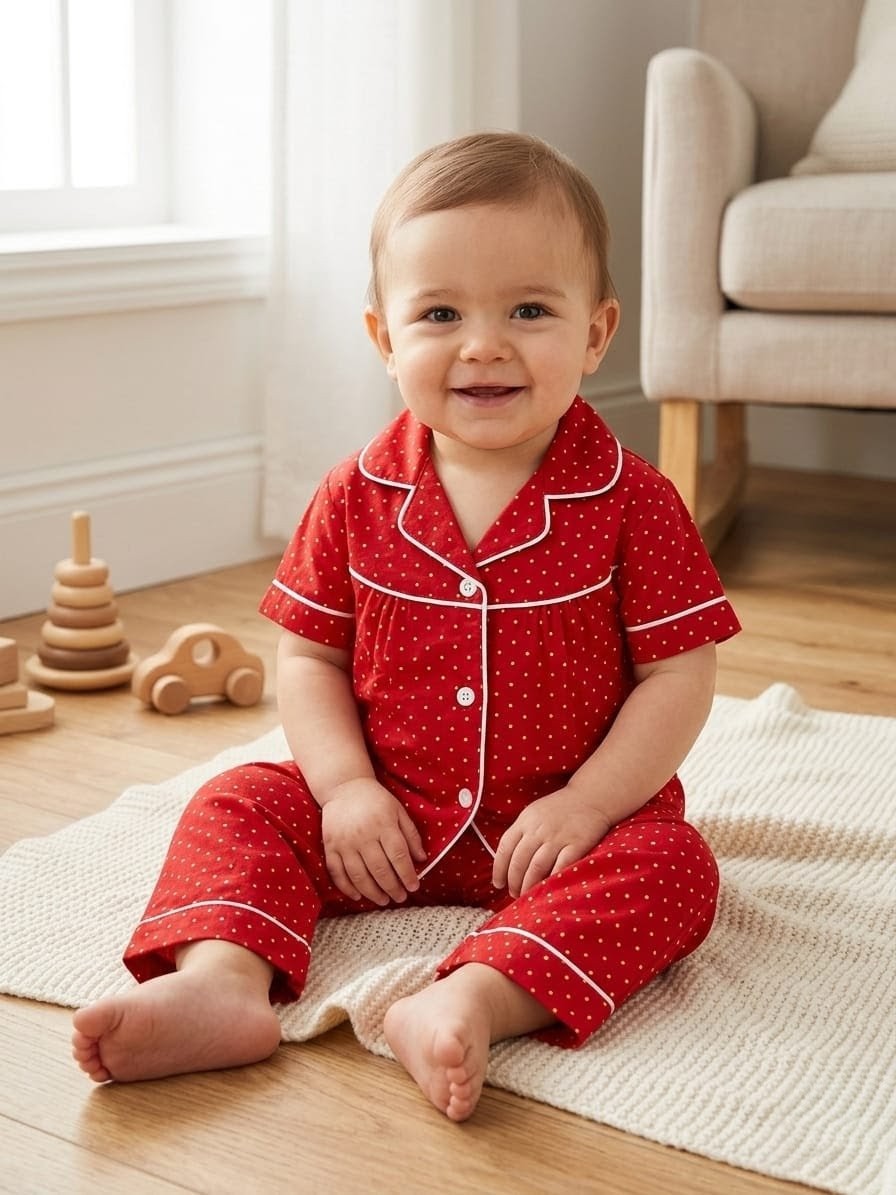 Shah Garments Premium Quality Baby Boy Night Suit