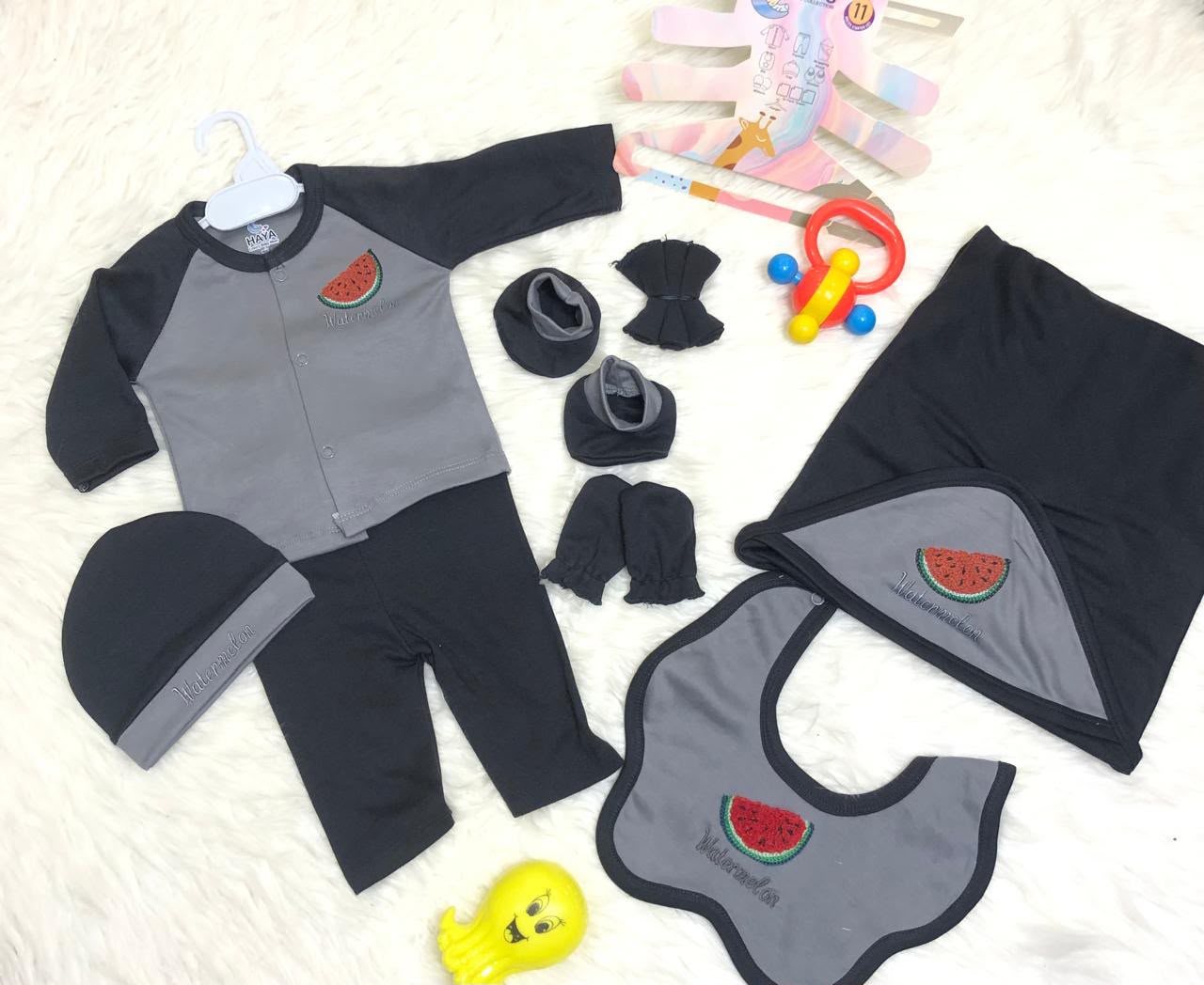 🍉 7-Pcs Watermelon Baby Starter Set