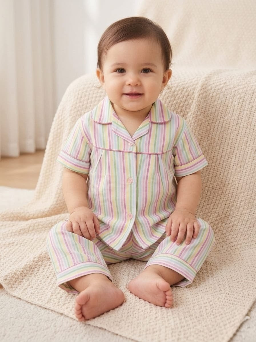 Shah Garments Premium Quality Baby Boy Night Suit