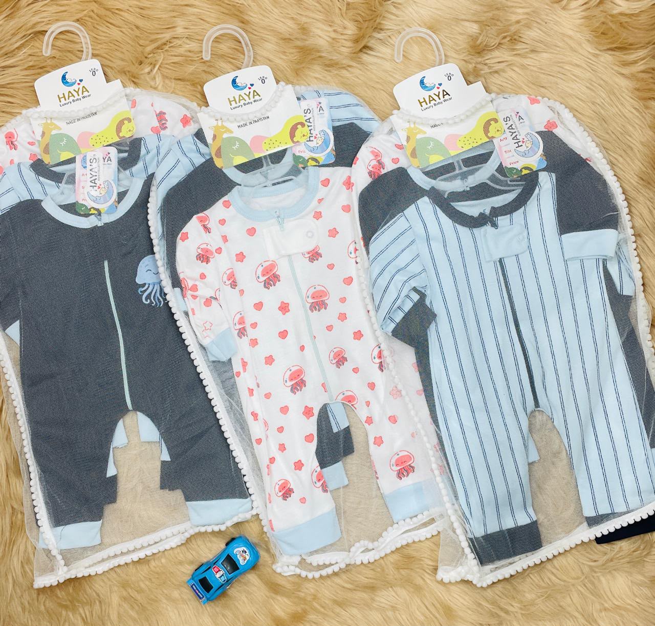 Premium Baby Romper Set – Pack of 3