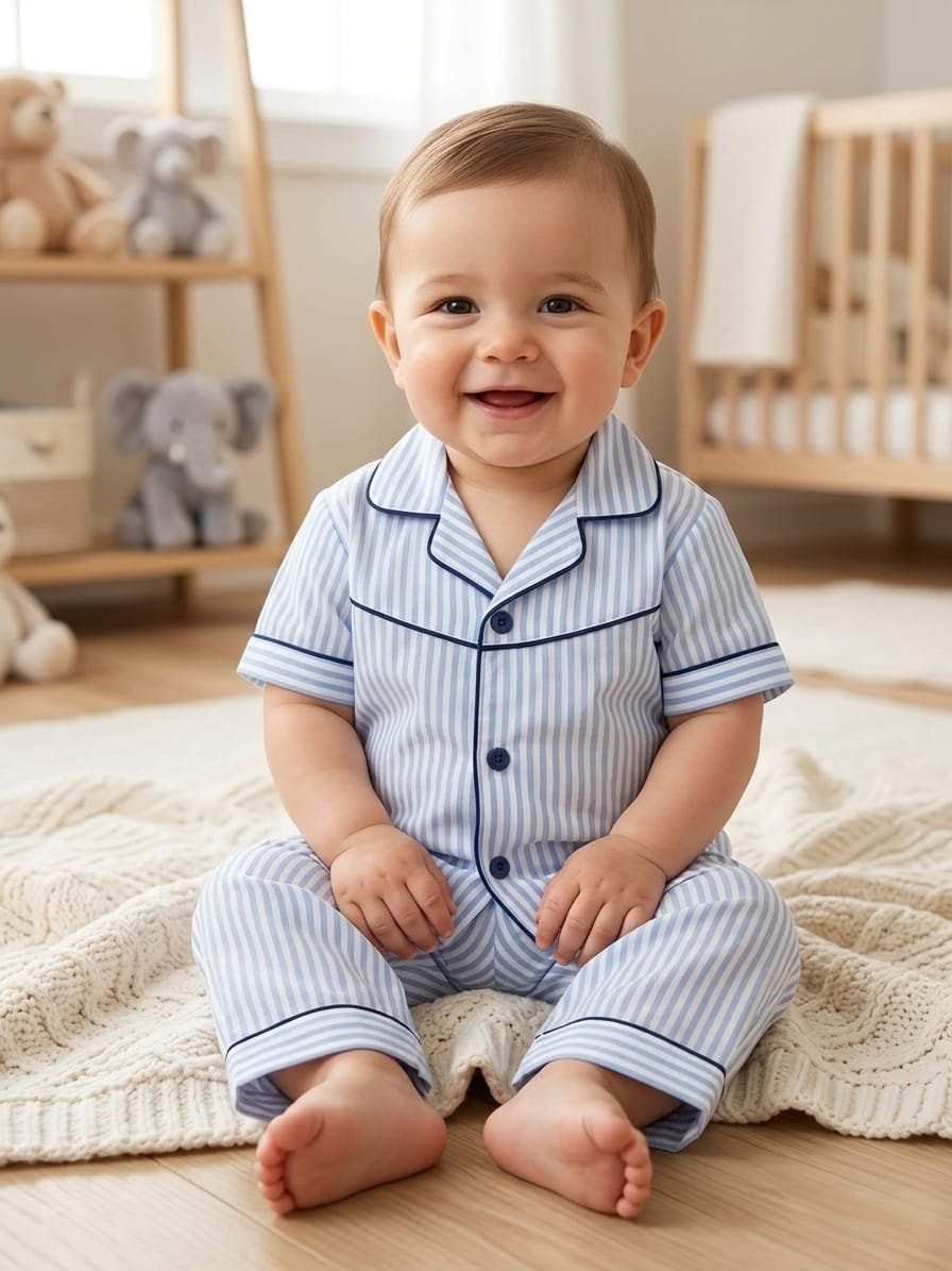Shah Garments Premium Quality Baby Boy Night Suit