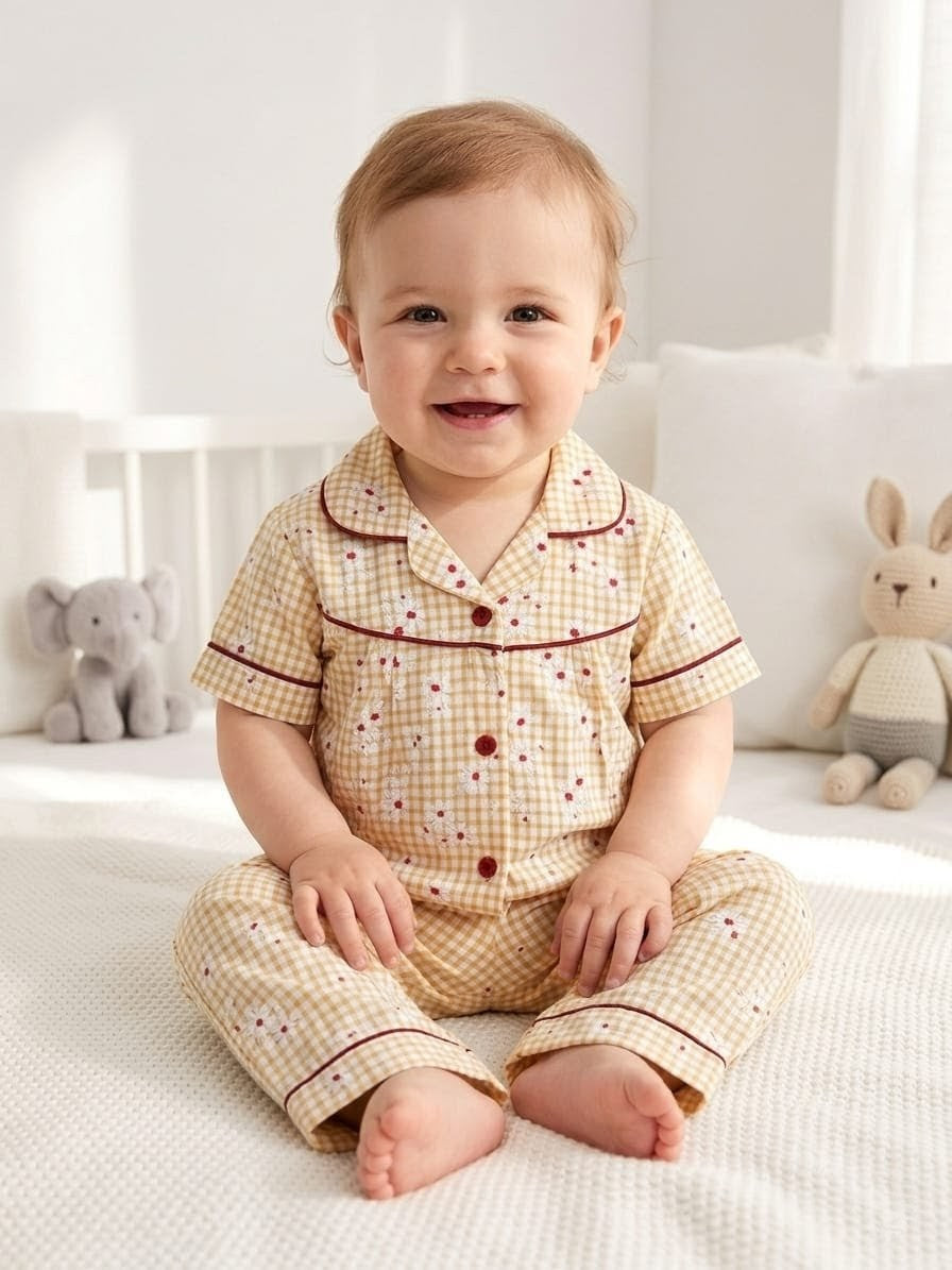 Shah Garments Premium Quality Baby Boy Night Suit