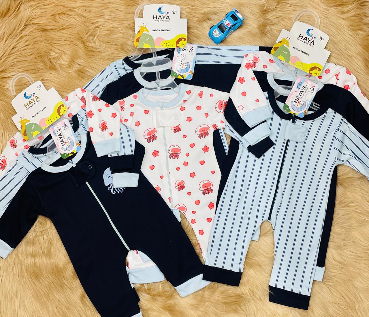 Premium Baby Romper Set – Pack of 3