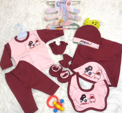 🧸 7-Pcs Baby Starter Set