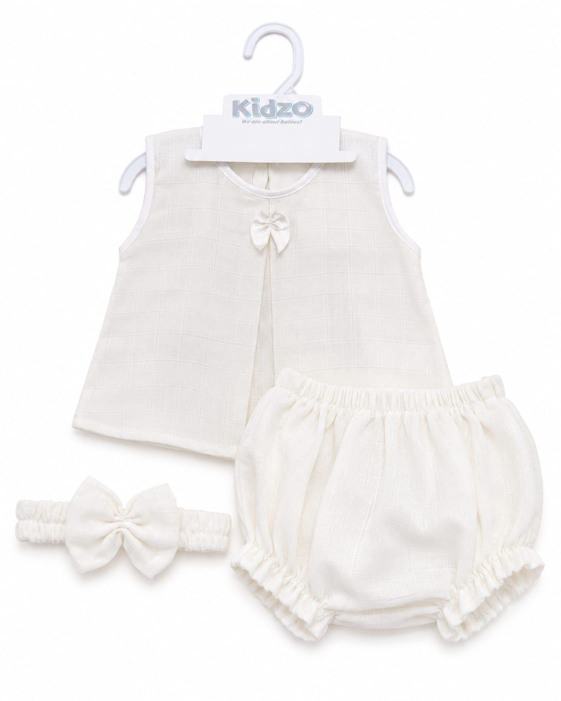 Baby Girls Cotton Romper Set | Soft Sleeveless Pink Summer Outfit